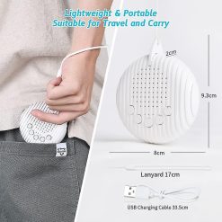 Alternative view of Portable White Noise Machine Babies Travel Sleep Soother with Soundtracks