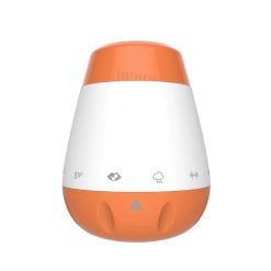 White noise machine with voice sensor for babies