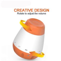 Alternative view of White noise machine with voice sensor for babies