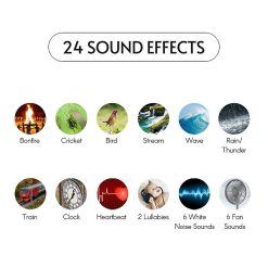 Alternative view of Babies White Noise Sound Machine Sleep Soother Device