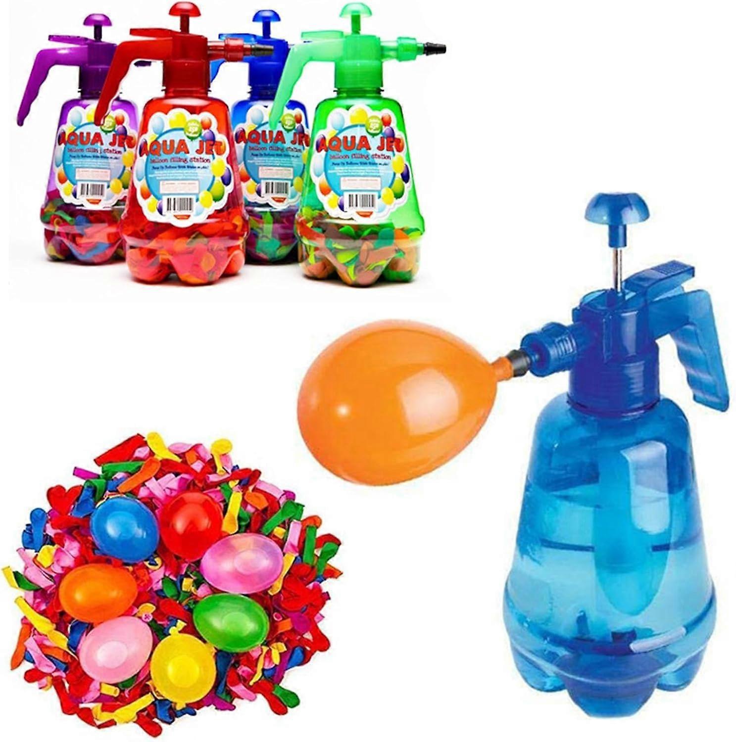 Water Balloon Pump with 500 Balloons 1.5L Hand Air 5 Water Balloon Pump with 500 Balloons 1.5L Hand Air - Image 5