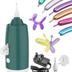 Electric Balloon Pump 30W Portable Air Inflator for Long Balloons Party