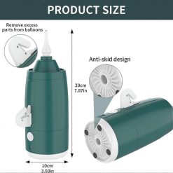 Alternative view of Electric Balloon Pump 30W Portable Air Inflator for Long Balloons Party