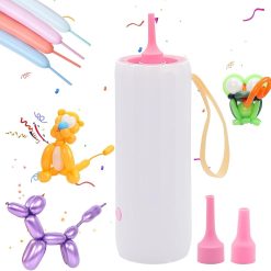 Electric Balloon Pump Portable Air Inflator Blower Machine for Birthday Party