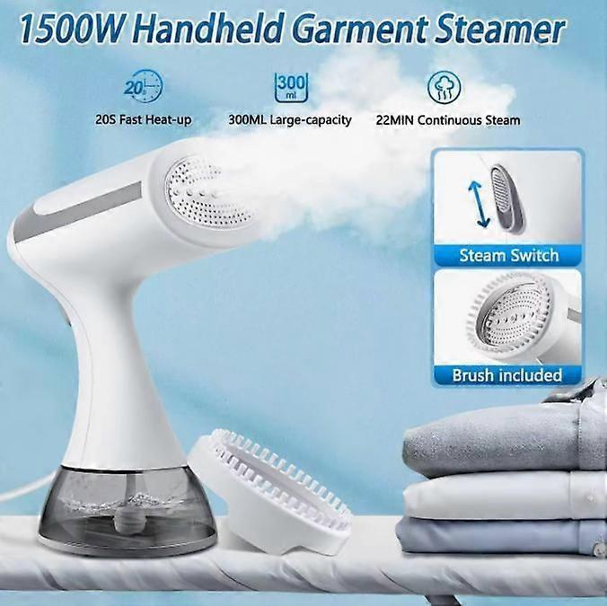 1500W Handheld Garment Steamer with 300ml Detachable Tank 2 1500W Handheld Garment Steamer with 300ml Detachable Tank - Image 2
