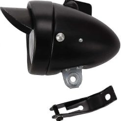 Retro Metal Case Bike Front Light - LED, Battery Powered (AAA not included)