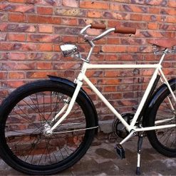 Alternative view of Retro Metal Case Bike Front Light - LED, Battery Powered (AAA not included)