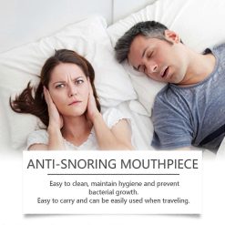 Alternative view of Anti-snoring mouthpiece, silicone, reusable