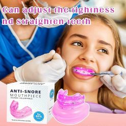 Alternative view of Adjustable Anti-Snoring Mouthpiece, Food-Grade Silicone