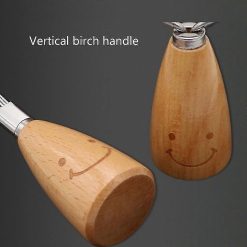Alternative view of 7-Piece Kitchen Tool Set Wooden Beech Handle