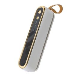 Alternative view of Mini Vacuum Sealer Machine Cordless Food Vacuum Sealer for Freezer Storage Meal Prep - White