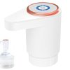 Portable Electric Water Bottle Pump Dispenser White