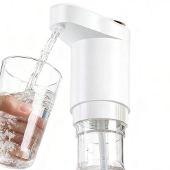 Alternative view of Portable Electric Water Bottle Pump Automatic Dispenser For Home Kitchen Camping - White