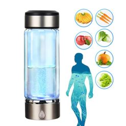 Portable Rechargeable Hydrogen Rich Water Generator Bottle for Health Life