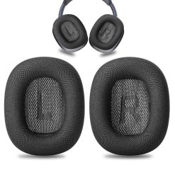 Pair of Replacement Ear Pads for Apple AirPods Max 2nd Generation Headphone Ear Cushions Black