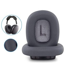 Alternative view of Pair of Replacement Ear Pads for Apple AirPods Max 2nd Generation Headphone Ear Cushions Black