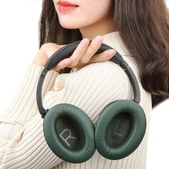 Alternative view of Pair of Replacement Ear Pads for Bose QC45 Headphone Ear Cushions Green
