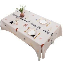 Xmas Table Mat Waterproof Heat Insulation-A