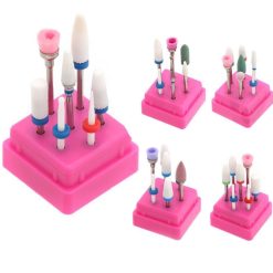 Alternative view of Nail Drill Bit Set with Steel Alloy Grinding Heads