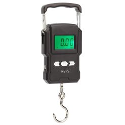 Digital Fishing Scale with Tape Measure 75kg Capacity