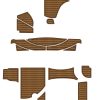 1999 Maxum 3000 SCR Swim Platform EVA Foam Teak Deck Pad