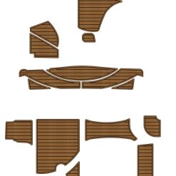 1999 Maxum 3000 SCR Swim Platform EVA Foam Teak Deck Pad