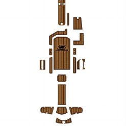 Nautique Super Air 230 EVA foam teak deck pad