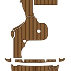 Sea Ray Sundancer 320 EVA teak swim platform pad