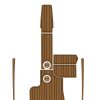 Mastercraft X Star cockpit pad EVA foam faux teak deck mat
