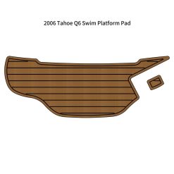 Tahoe Q6 Swim Platform EVA Teak Deck Mat