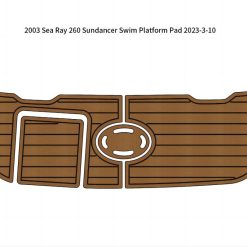 Sea Ray 260 Sundancer EVA foam swim platform mat