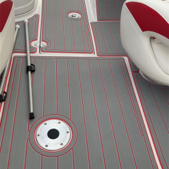 Crownline 220EX swim platform EVA foam teak deck mat 18 V1264 20260421 V036 03