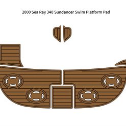 Sea Ray 340 Sundancer swim platform EVA foam teak deck mat