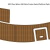 2003 Four Winns 268 Vista Cruiser swim platform EVA foam teak floor mat
