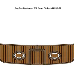 Sea Ray 310 Sundancer swim platform pad EVA foam