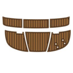 Bayliner 185 Bowrider EVA foam teak deck mat