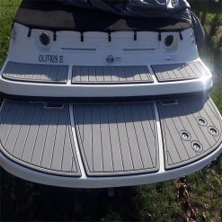 Alternative view of Bayliner 185 Bowrider EVA foam teak deck mat