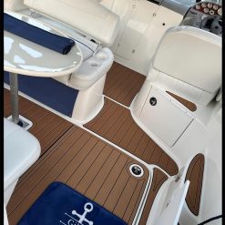 Alternative view of Bayliner 2655 swim platform EVA foam deck mat