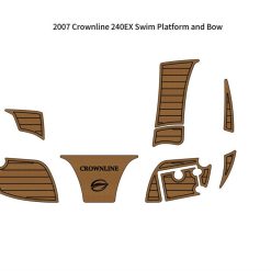 Crownline 240EX EVA foam teak deck floor pad