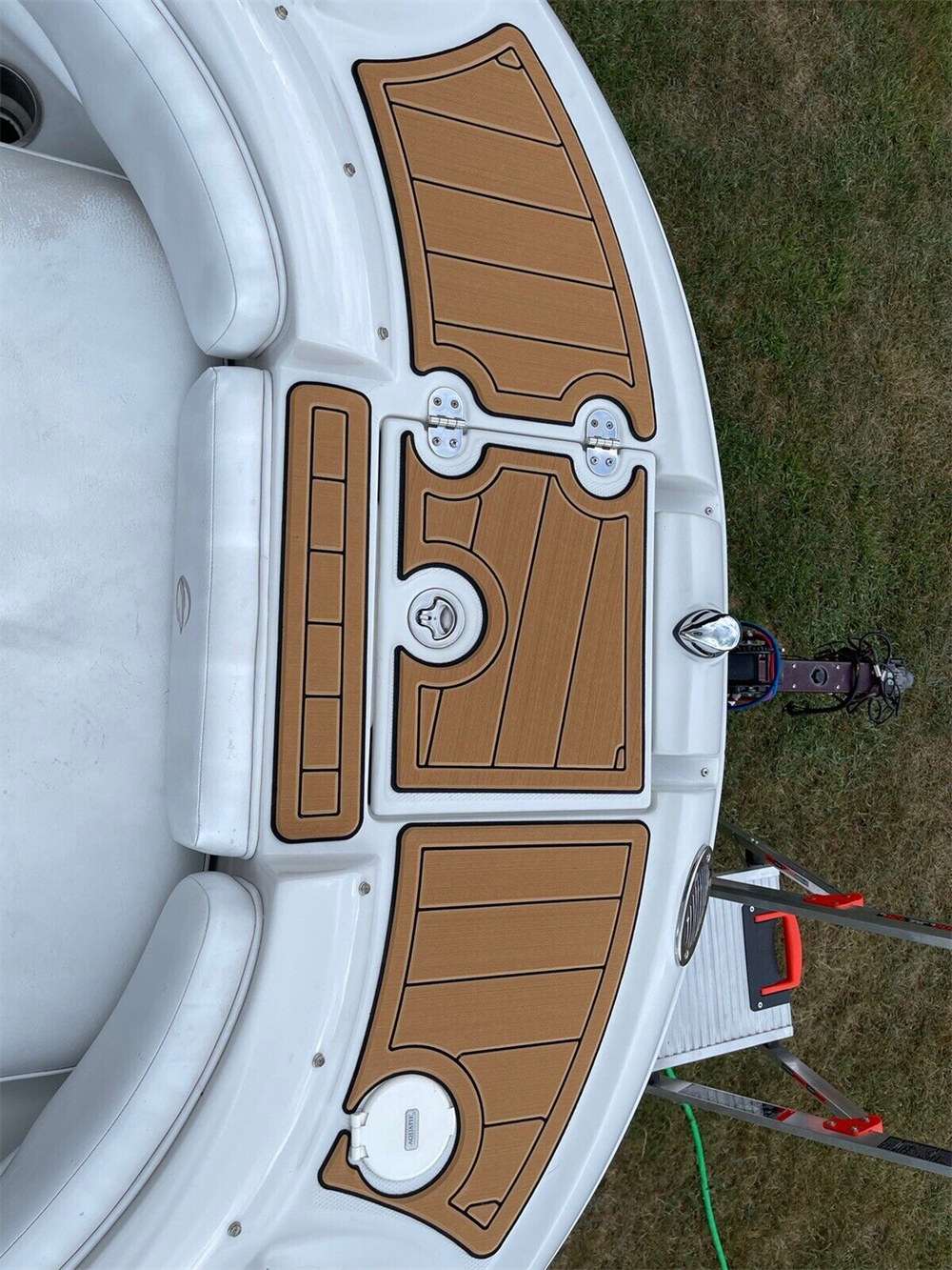 Crownline 240EX EVA foam teak deck floor pad 2 Crownline 240EX EVA foam teak deck floor pad - Image 2