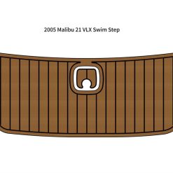 Malibu 21 VLX swim platform EVA foam teak deck mat
