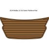 Malibu 21 VLX swim platform EVA foam teak deck mat