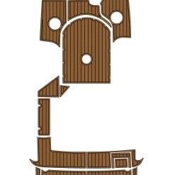 Rinker 232 EVA foam faux teak deck floor mat