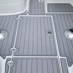 Alternative view of Azure 298 swim platform EVA foam faux teak deck mat