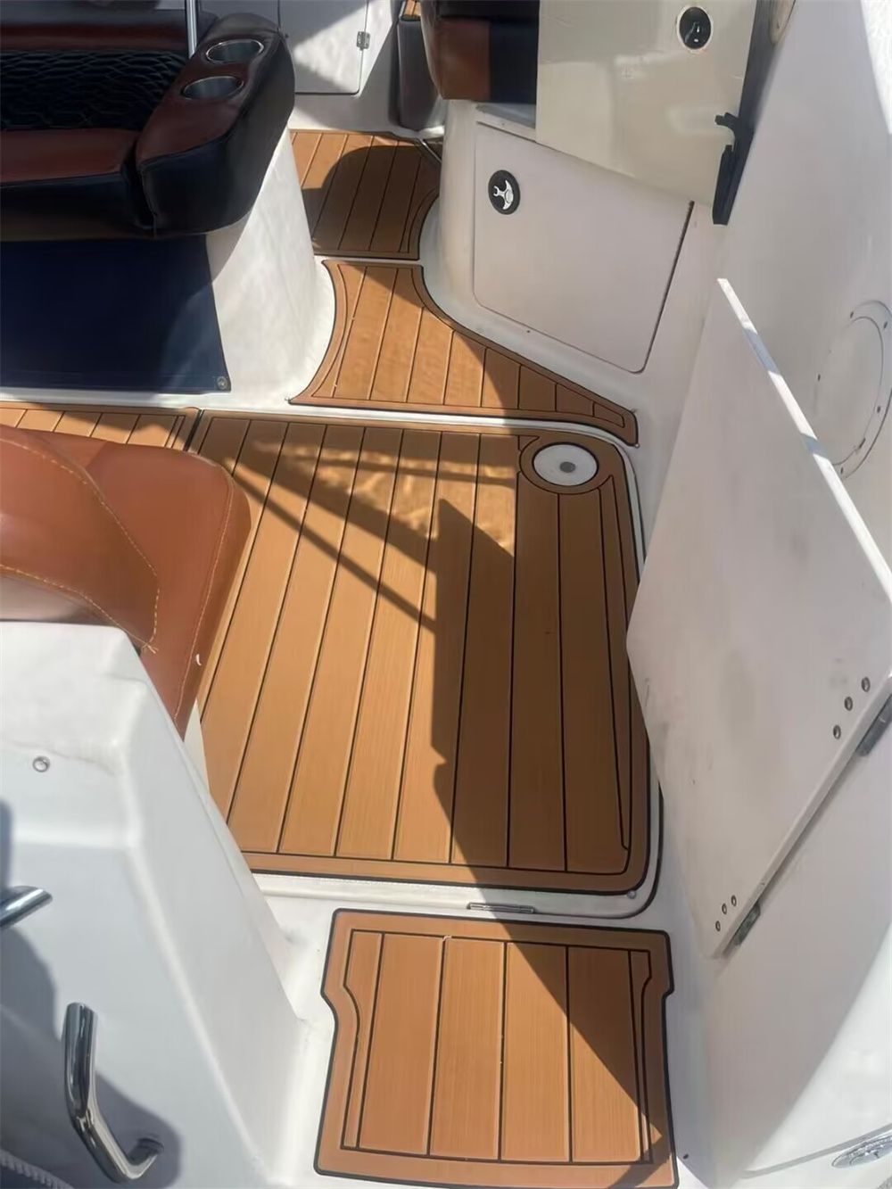 Bayliner 245 SB EVA foam teak deck mat 2 Bayliner 245 SB EVA foam teak deck mat - Image 2