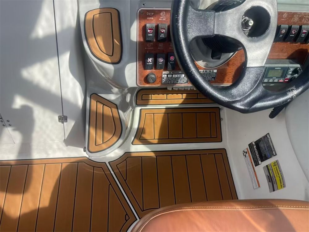 Bayliner 245 SB EVA foam teak deck mat 6 Bayliner 245 SB EVA foam teak deck mat - Image 6