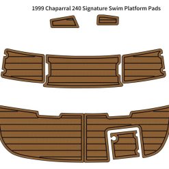 Chaparral 240 EVA foam teak deck mat