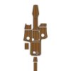 2007 Chaparral 246 SSI EVA Teak Floor Mat with Self-Adhesive Backing