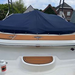 Alternative view of Cobalt 200 Swim Platform Step Pad EVA Foam Teak Deck