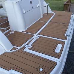 Alternative view of 2000 Cruiser Yachts 3075 Express EVA Teak Cockpit Pad